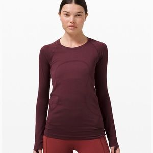 Lululemon Swiftly Long Sleeve - rarely worn!!